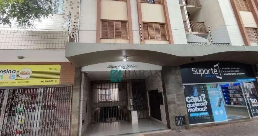 Apartamento com 3 quartos para alugar, 82 m² por r$ 2.100/mês - zona 01 - maringá/pr