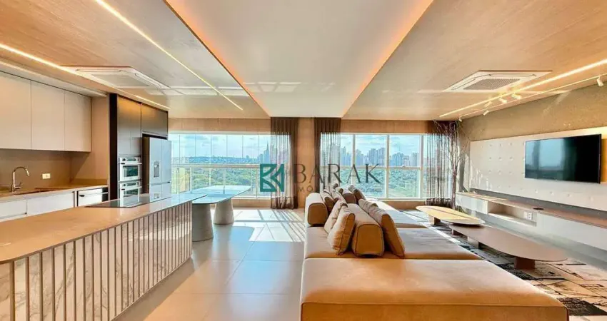 Apartamento com 3 suítes e à venda, 179 m² por r$ 3.700.000 - vista parque do ingá - maringá/pr