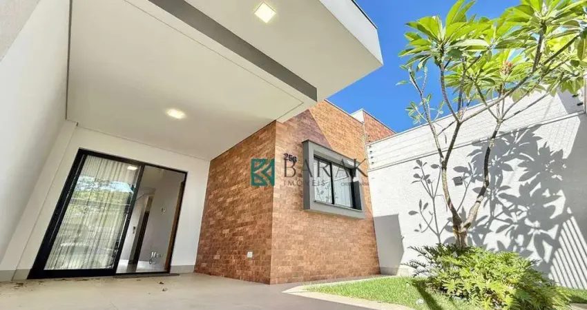 Casa nova com piscina, gourmet e 3 dormitórios, ótimo acabamento, 103 m² por r$ 530.000 - maringá/pr