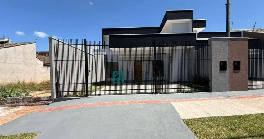 Linda casa com 3 dormitórios à venda, 80 m² por r$ 455.000 - jardim paulista iii - maringá/pr