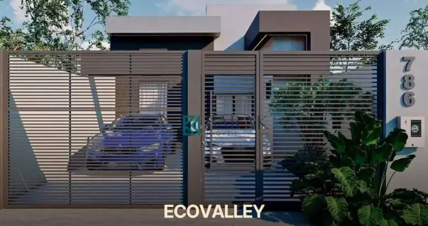 Casa ecovalley com 3 dormitórios à venda, 99 m² por r$ 489.000 - sarandi/pr