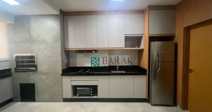 Apartamento semi-mobiliado no edifício villagio di itália com 2 dormitórios para alugar, 77m² por r$ 4.600/mês - zona 03 - maringá/pr