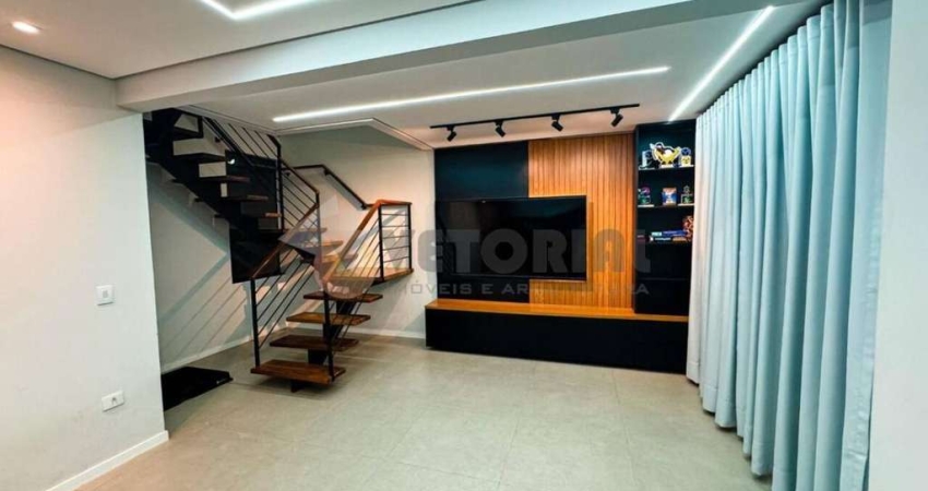 Sobrado em condomínio com 3 quartos, 111m², à venda em Caraguatatuba, Cidade Jardim