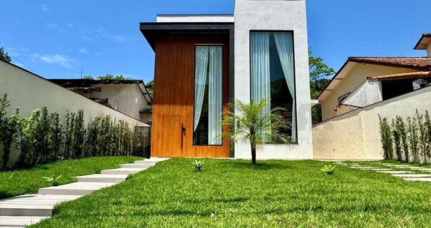 Sobrado em condomínio com 3 quartos, 242m², à venda em Caraguatatuba, Park Imperial