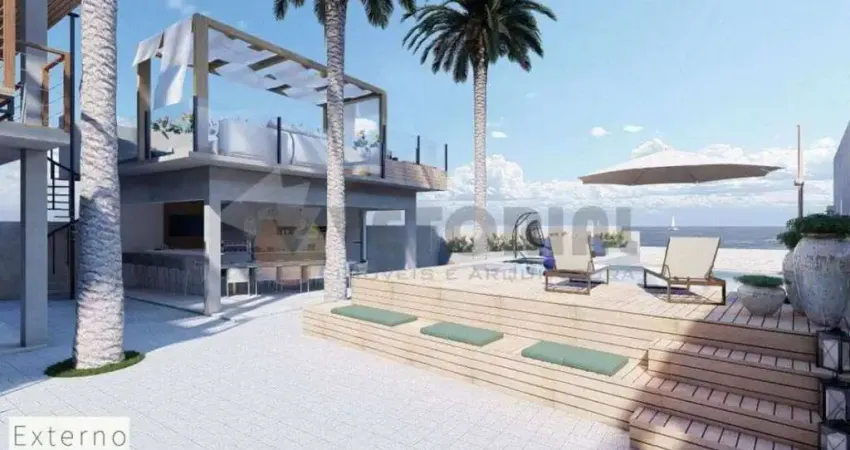 Sobrado pé na areia com 5 suites a venda por r$ 6.000.000 - praia das cigarras - são sebastião/sp