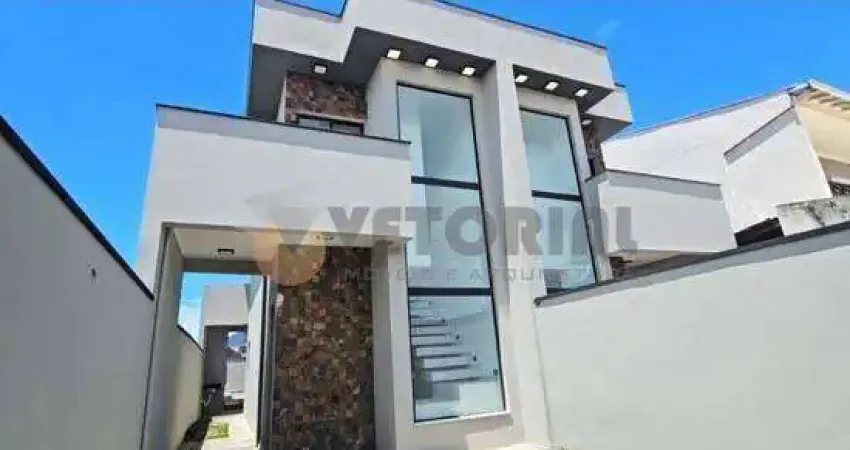 Sobrado à venda em caraguatatuba, balneário dos golfinhos, com 2 quartos, 95m²