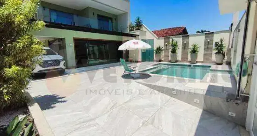 Sobrado à venda em caraguatatuba, jardim britânia, com 5 quartos, 345m²