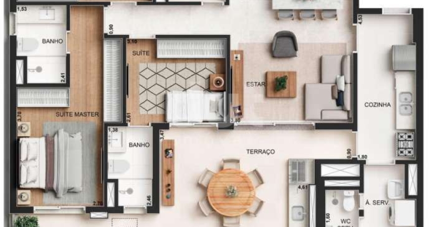 Apartamento com 3 quartos à venda na Rua Coronel Francisco Andrade Coutinho, 112, Cambuí, Campinas