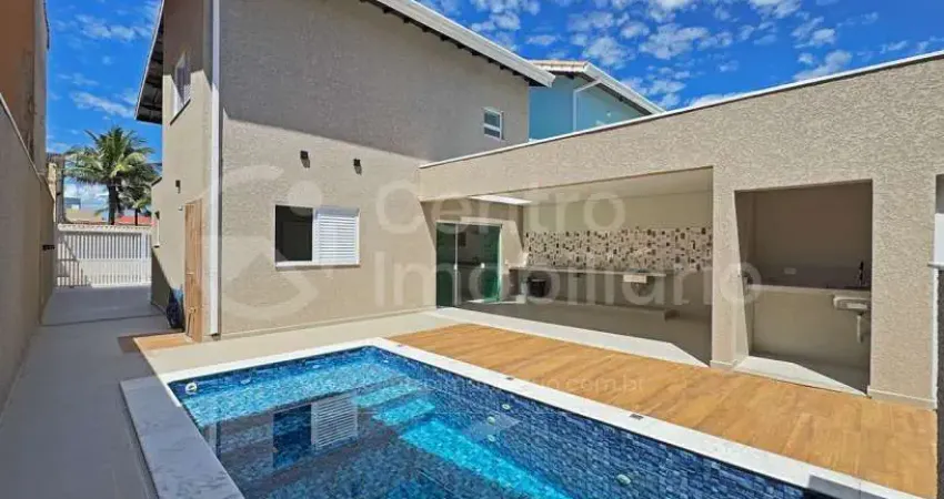 Casa à venda com piscina e 4 quartos em peruíbe, no bairro balneário casa blanca