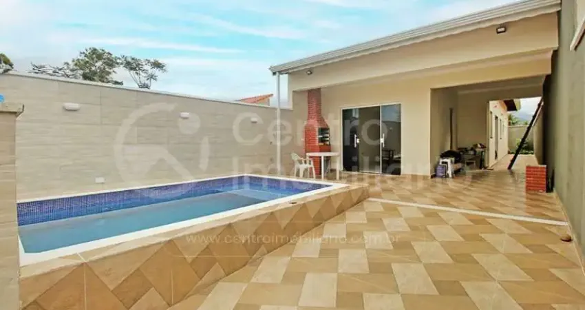 Casa à venda com piscina e 2 quartos em peruíbe, no bairro estancia dos eucaliptos
