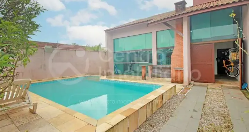 Casa à venda com piscina e 5 quartos em peruíbe, no bairro parque balneario oasis