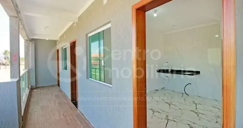 Apartamento à venda com 1 quartos em peruíbe, no bairro maria h novaes