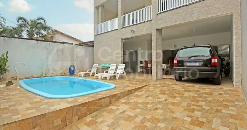 Casa à venda com piscina e 6 quartos em peruíbe, no bairro parque balneario oasis