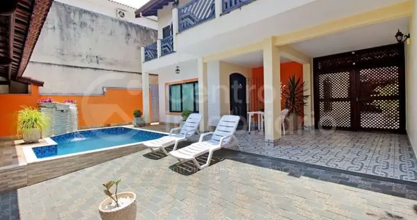 Casa à venda com piscina e 4 quartos em peruíbe, no bairro balneario sao joao batista