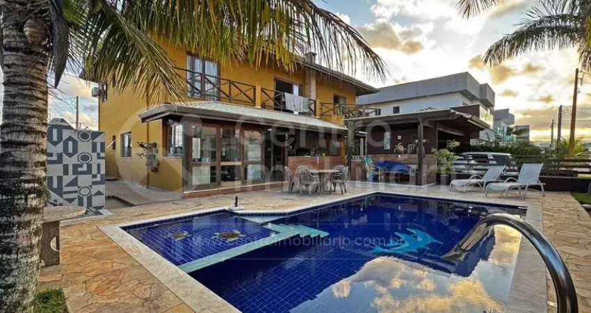 Casa à venda com piscina e 5 quartos em peruíbe, no bairro bougainvillee iv