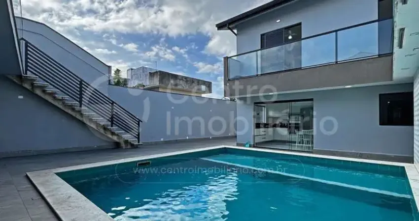 Casa à venda com piscina e 5 quartos em peruíbe, no bairro jardim ribamar