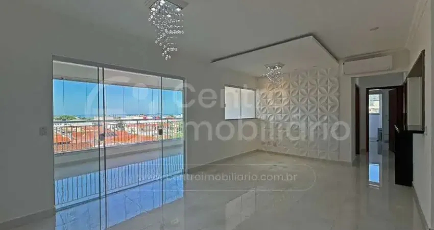 Apartamento à venda com 3 quartos (2 suítes) em peruíbe, no bairro centro