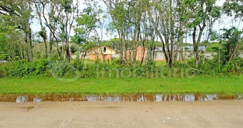 Terreno em condomínio fechado à venda no Jardim São Luis, Peruíbe 