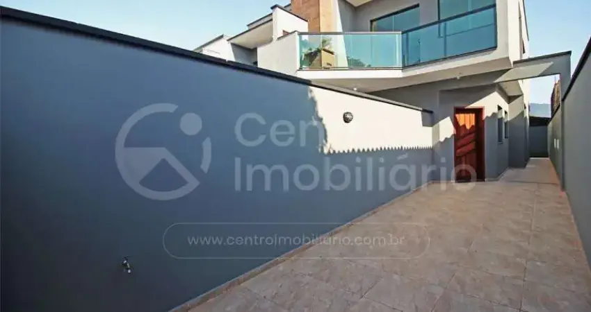 Casa à venda com 2 quartos em peruíbe, no bairro jardim brasil