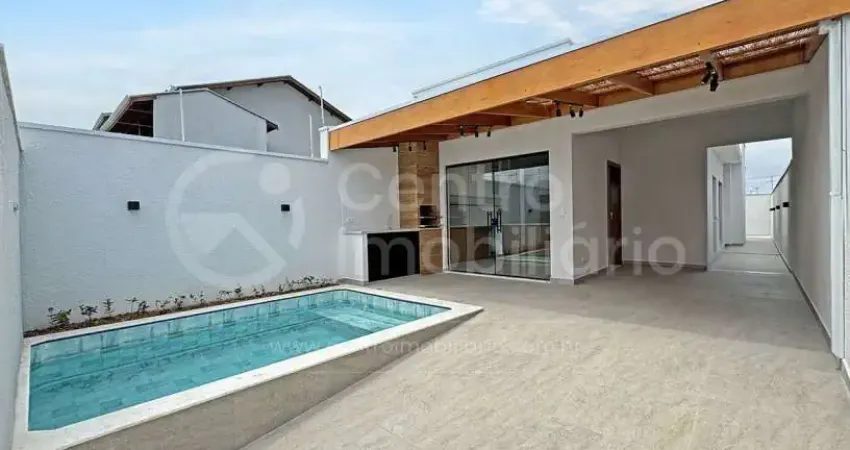 Casa à venda com piscina e 2 quartos em peruíbe, no bairro flora rica