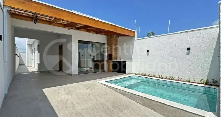 Casa à venda com piscina e 2 quartos em peruíbe, no bairro flora rica