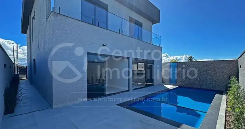 Casa à venda com piscina e 4 quartos em peruíbe, no bairro residencial flora rica