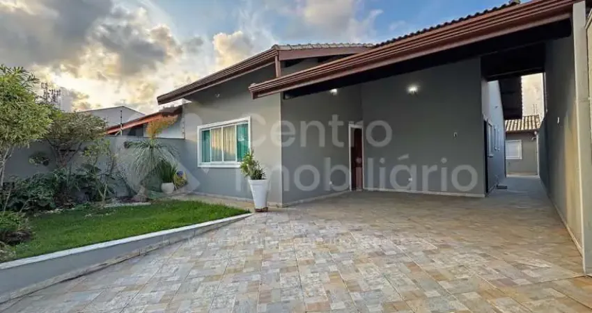 Casa à venda com 3 quartos em peruíbe, no bairro jardim três marias