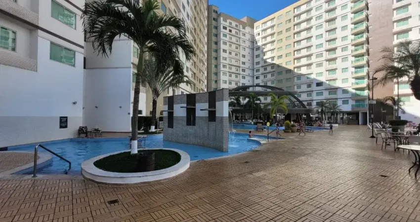 Apartamento de 01 quarto com banheira no riviera park em caldas novas-go