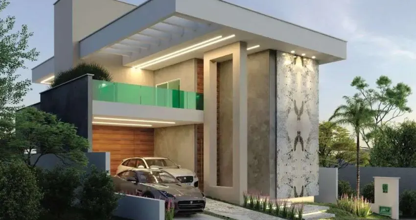 Casa duplex de alto padrão com fino acabamento no monte carlo com 4 suítes e área gourmet em 271m² de área construída em fase de acabamento.