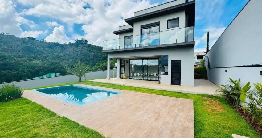 Casa com 3 dormitórios à venda, 204 m² por r$ 1.850.000,00 - condominio quintas da boa vista - atibaia/sp