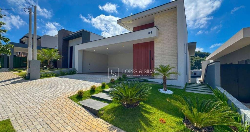 Casa com 3 dormitórios à venda, 248 m² por R$ 1.860.000 - Condomínio Buona Vita - Atibaia/SP