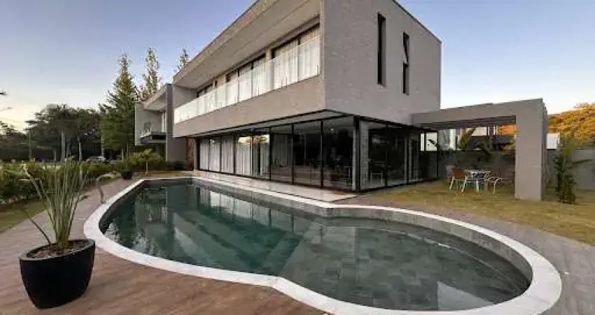 Casa com 4 dormitórios à venda, 400 m² por r$ 4.900.000,00 - condomínio figueira garden - atibaia/sp