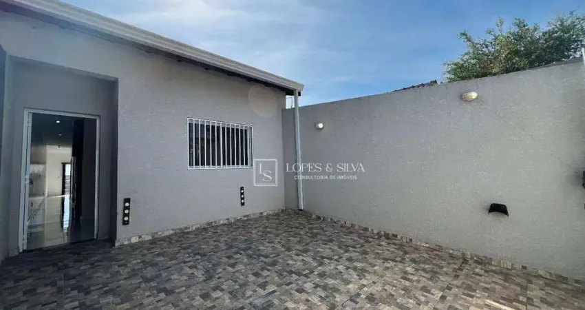Casa com 2 dormitórios, sendo 1 suíte para alugar no jd. das cerejeiras, atibia, sp
