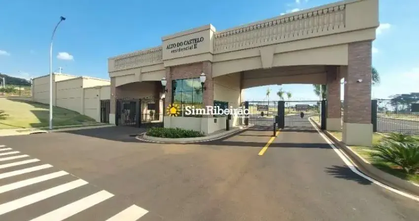 Terreno em condomínio fechado à venda na Alameda Luiz Carlos Gonçalves Farinha, 200, Residencial Alto do Castelo, Ribeirão Preto