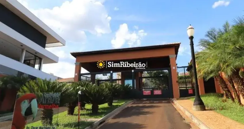 Terreno a venda no condomínio arara vermelha. bairro arara vermelha condomínio.