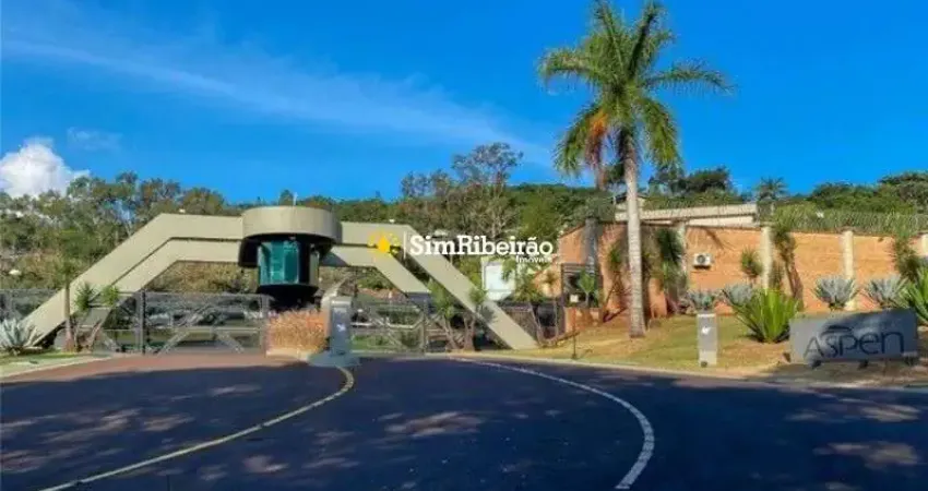 Terreno a venda no condomínio aspen. bairro aspen condomínio.