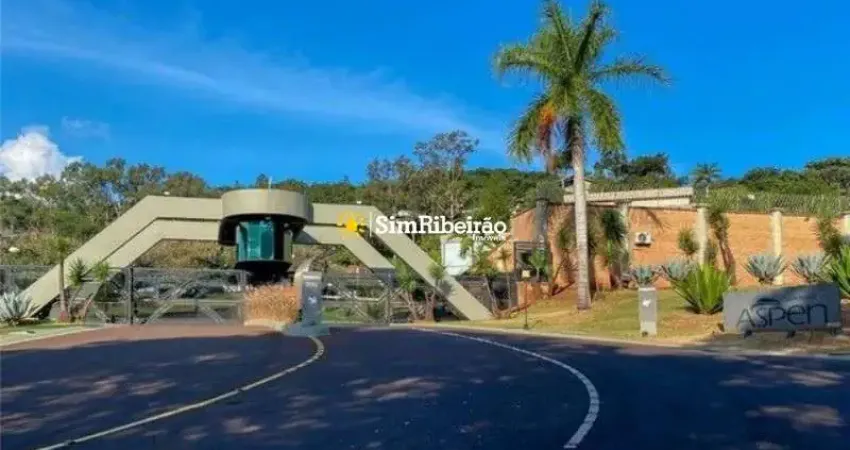 Terreno a venda no condomínio aspen. bairro aspen condomínio.