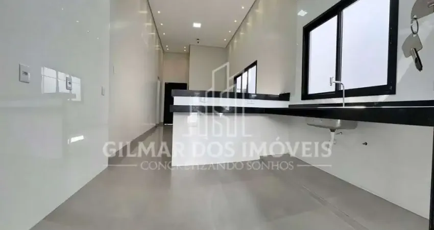 Casa nova á  venda 3 Quartos no Bairro Jardim Botanico, Uberlândia