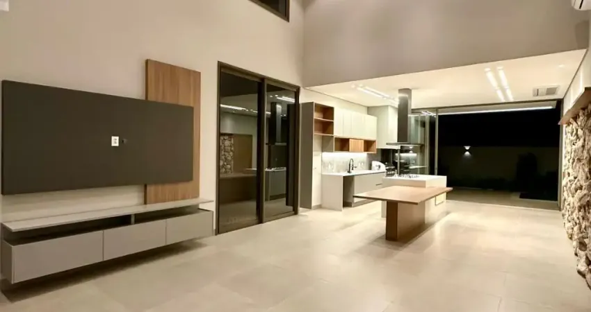 Casa impecável, semimobiliada, sobrado com 270 m² à venda em condominio na vila do golf, ribeirão preto / sp