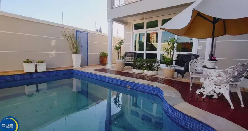 Sobrado com 4 suítes edicula e piscina - solar do itamaraca indaiatuba