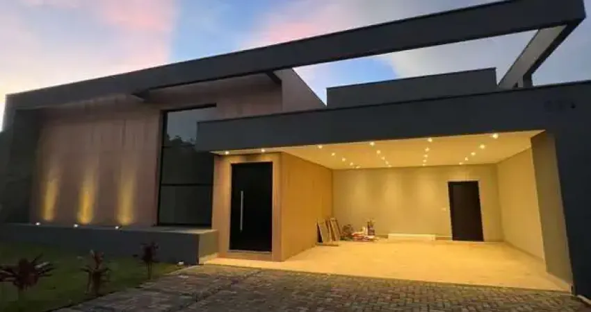 Linda Casa Térrea com 3 Suítes, Piscina e Espaço Gourmet no Terras de Itaici em Indaiatuba/SP