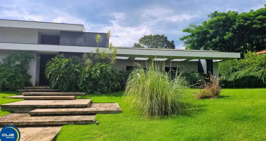 Chácara de Alto Padrão à Venda no Condomínio Recanto das Flores - Indaiatuba/SP - 5 Suítes, casa de hóspedes, 5.000m² de Terreno