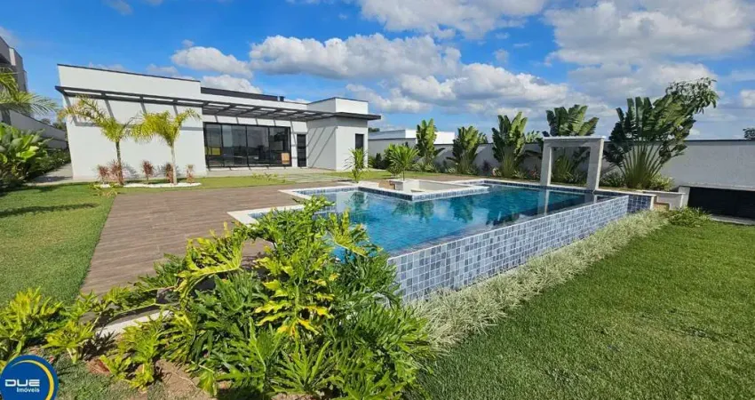 Casa em condomínio de luxo no jardim indaiatuba golf: 4 quartos, 4 suítes, 3 salas e 403,00 m² de área!