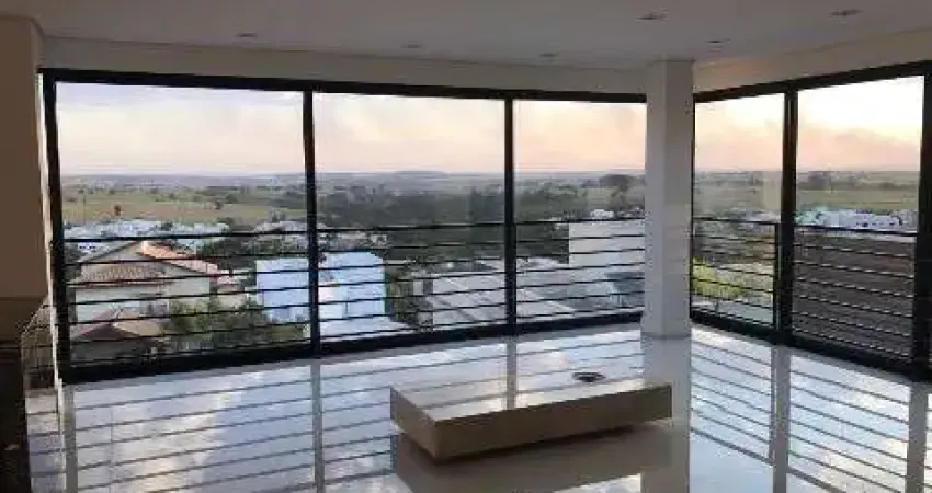 Imponente Casa em Condomínio à Venda em Indaiatuba-SP  Jardim Vila Paradiso  6 Quartos  6 Banheiros  450,00 m²  Vista Privilegiada