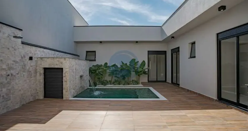 Casa térrea em construção - condomínio london park em indaiatuba área de terreno 300,00 m2., área construída - 187,00 m2.