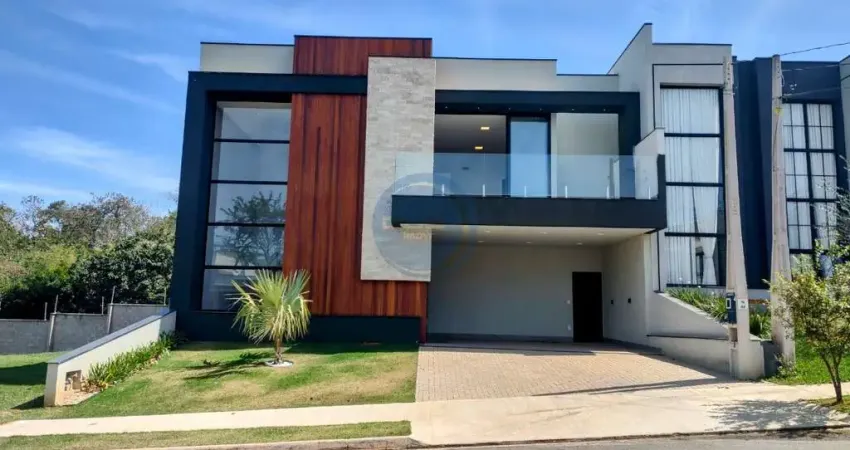 Casa de luxo em condomínio exclusivo no residencial milano, indaiatuba-sp: 4 quartos, 4 suítes, 3 salas, 5 banheiros, 4 vagas de garagem, 299m²!