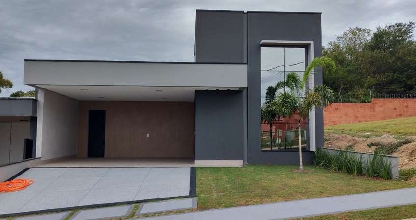 Imperdível: Casa em condomínio à venda em Indaiatuba-SP, bairro Loteamento Park Gran Reserve ? 3 quartos, 3 suítes, 2 salas, 4 banheiros, 4 vagas, 170m².