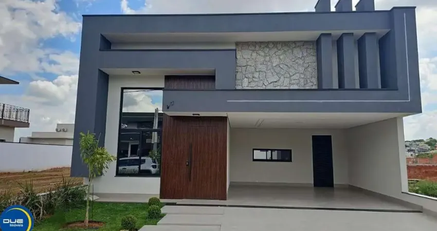 Casa em Condomínio à Venda em Indaiatuba-SP - 3 Quartos, 3 Suítes, 2 Salas, 4 Banheiros, 4 Vagas - PARK GRAN RESERVE