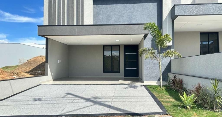 Casa de luxo em condomínio no Loteamento Park Gran Reserve, Indaiatuba-SP: 3 quartos, 3 suítes, 2 salas, 4 banheiros, 4 vagas, 120m².