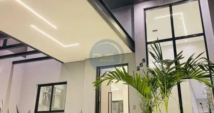 Casa de luxo no condomínio Vila Itu Jardins do Império - Indaiatuba SP: 3 quartos, suíte, móveis planejados e área gourmet